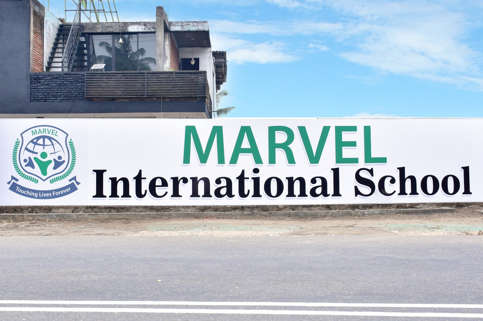 Marvel International School infront